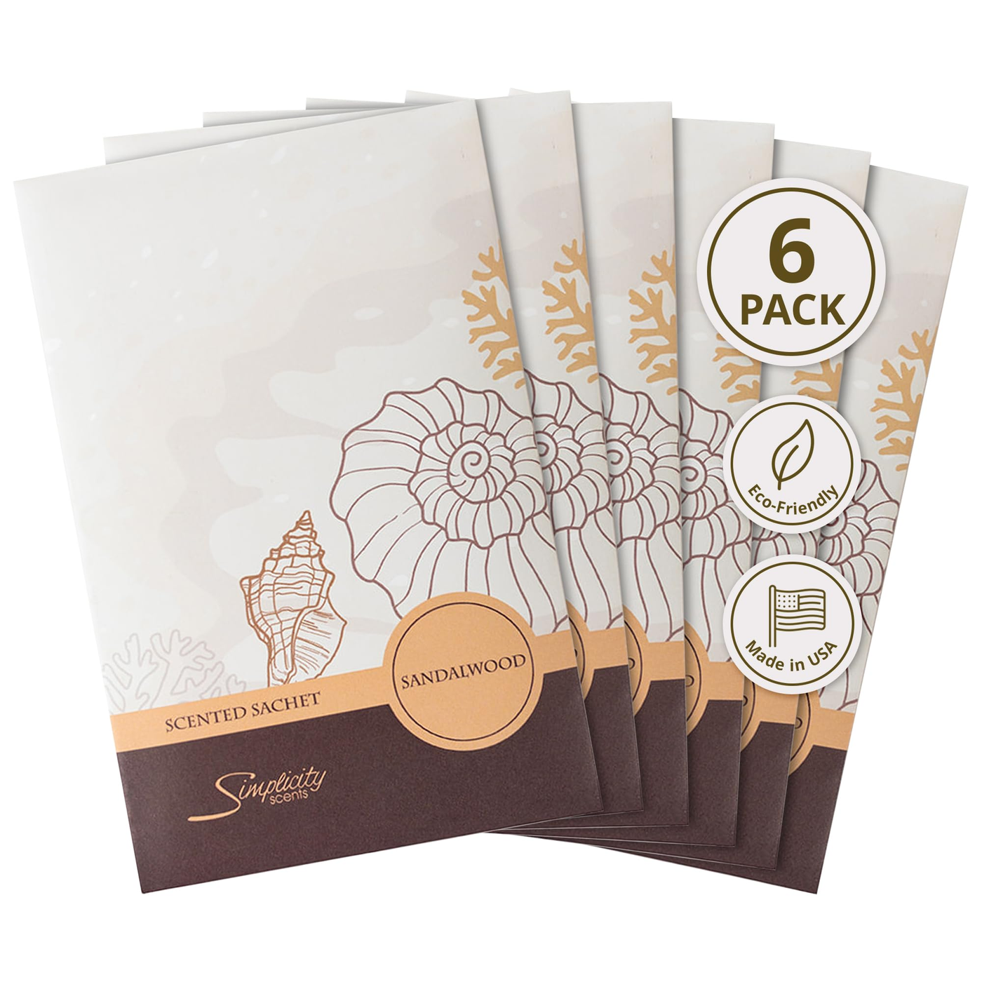 Sachet Drawer Set of 4 Rose-Vanilla product photo
